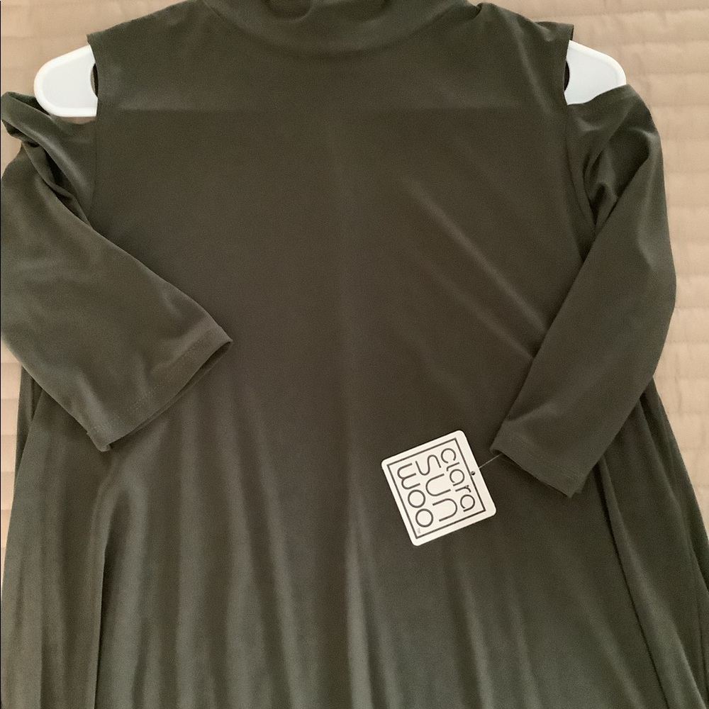 Clara Sunwoo cold shoulder dress